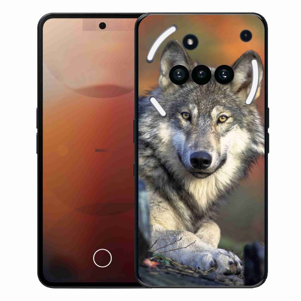 Zselés borítás mmCase a Nothing Phone-hoz (3a) - farkas