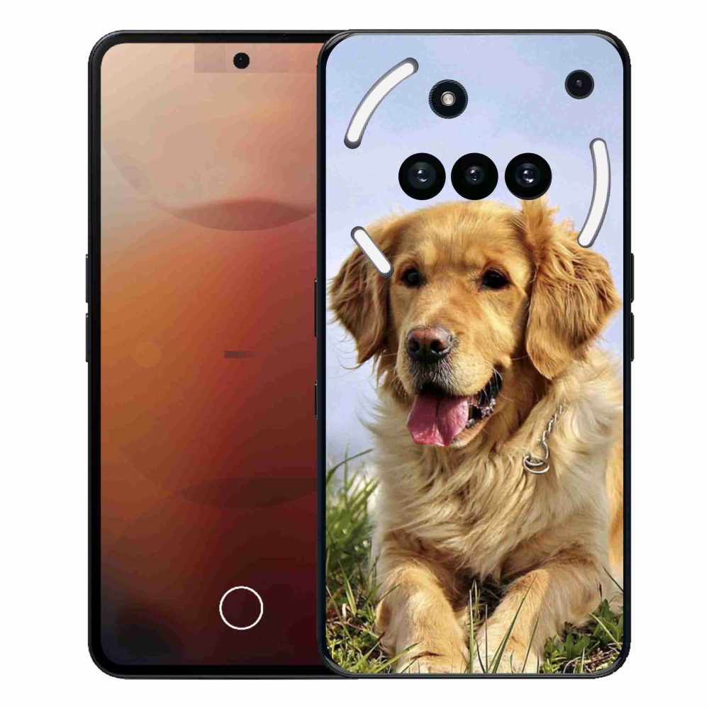 Gél borító mmCase a Semmi telefonhoz (3a) - arany retriever