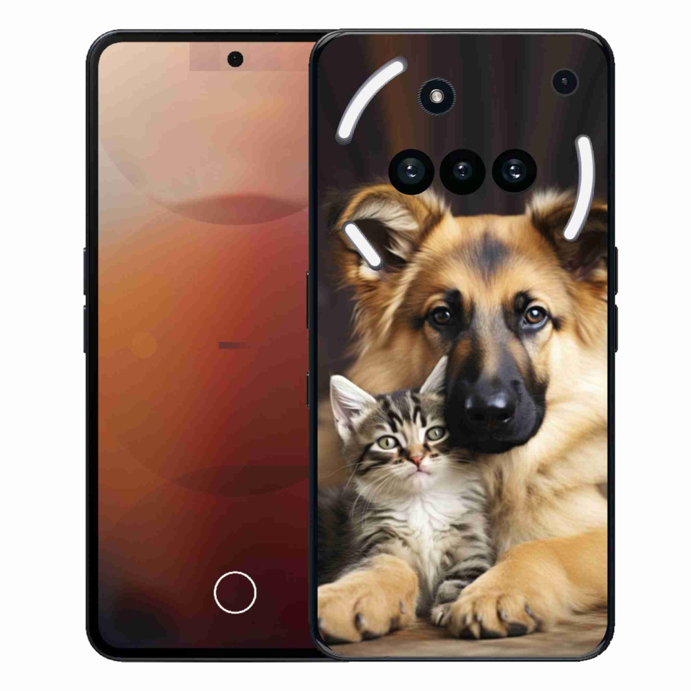 Zselés borító mmCase a Nothing telefonhoz (3a) - állatbarátság