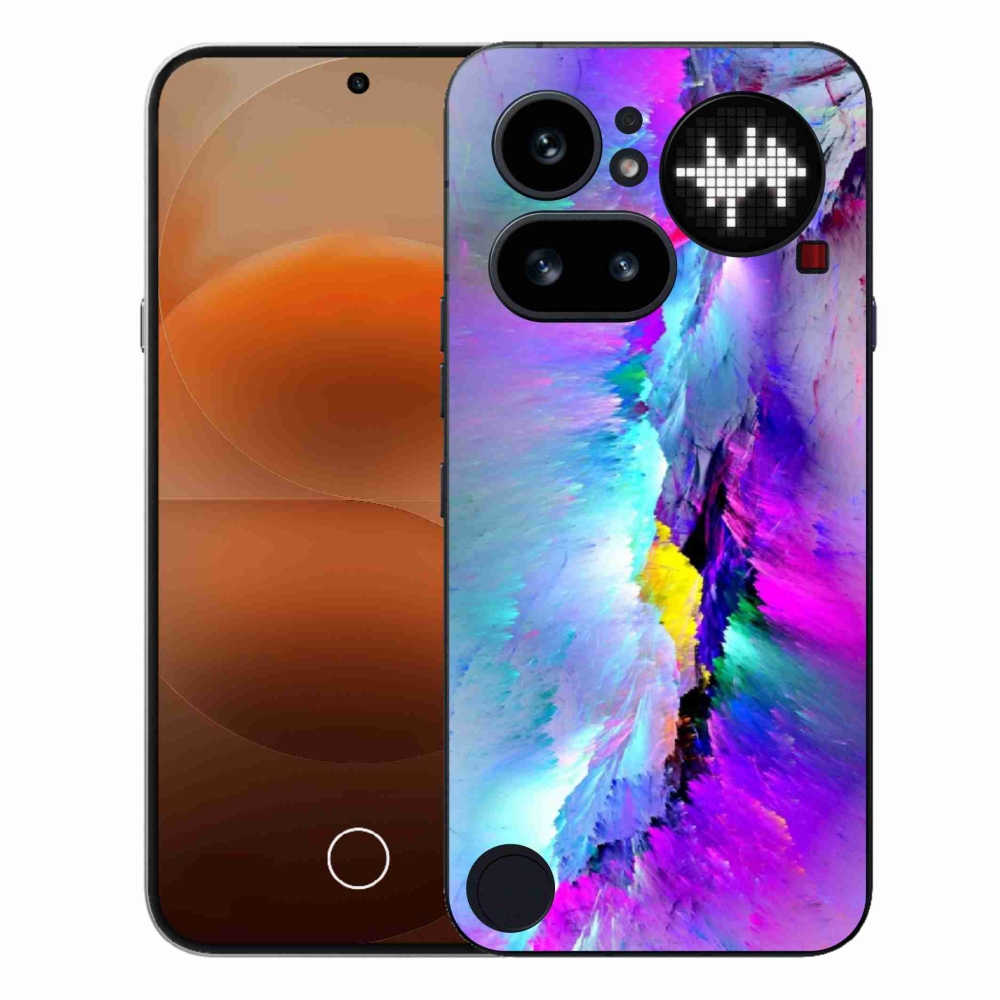 Zselés borítás mmCase a Nothing Phone (4a) számára - absztrakt