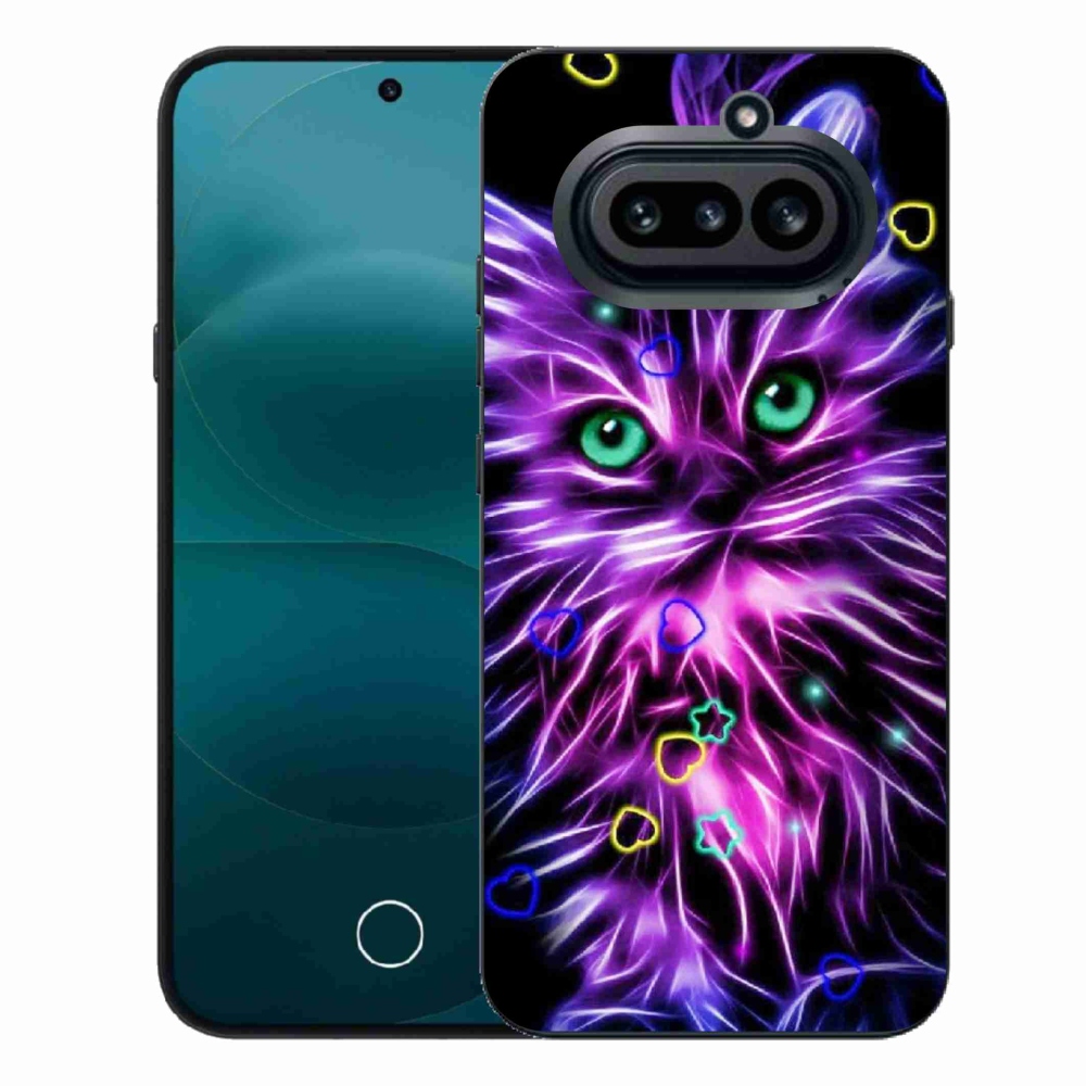 Zselés borító mmCase a Nothing Phone-hoz (4a) - absztrakt macska