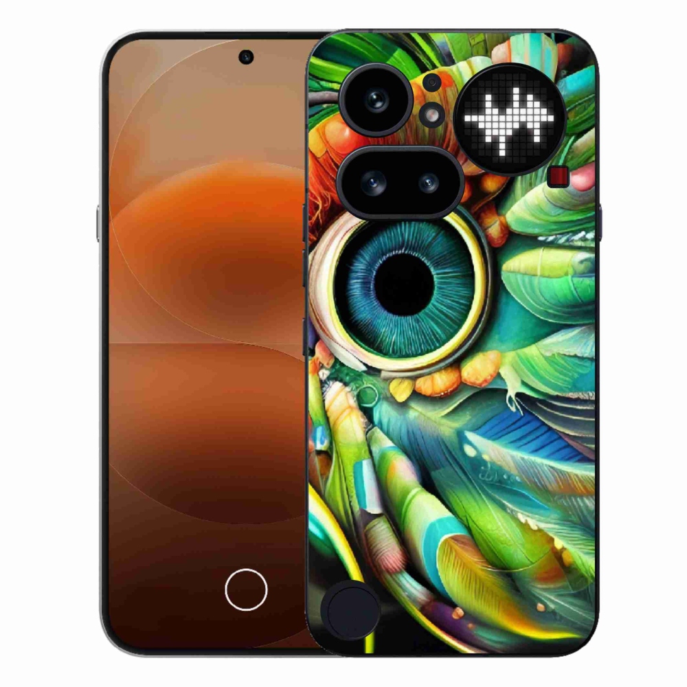 Zselés borító mmCase a Nothing Phone (4a) - absztrakt motívum 18