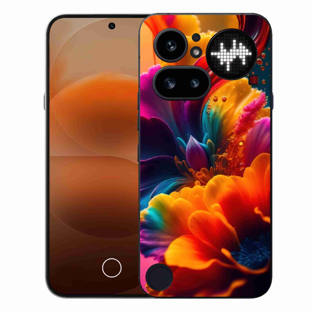 Gél borító mmCase a Nothing Phone (4a) - absztrakt motívum 2