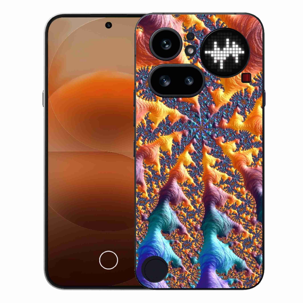 Zselés borító mmCase a Nothing Phone (4a) - absztrakt motívum 23