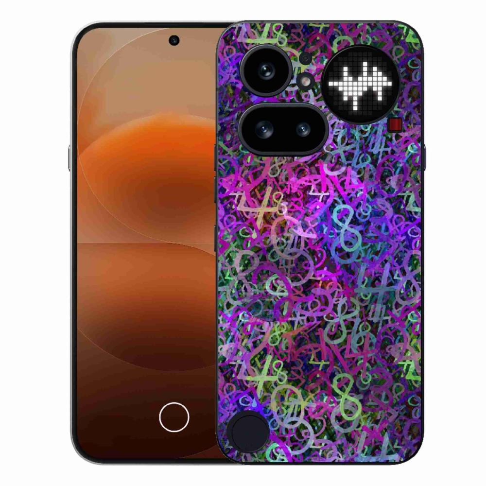 Zselés borító mmCase a Nothing Phone-hoz (4a) - absztrakt motívum 25