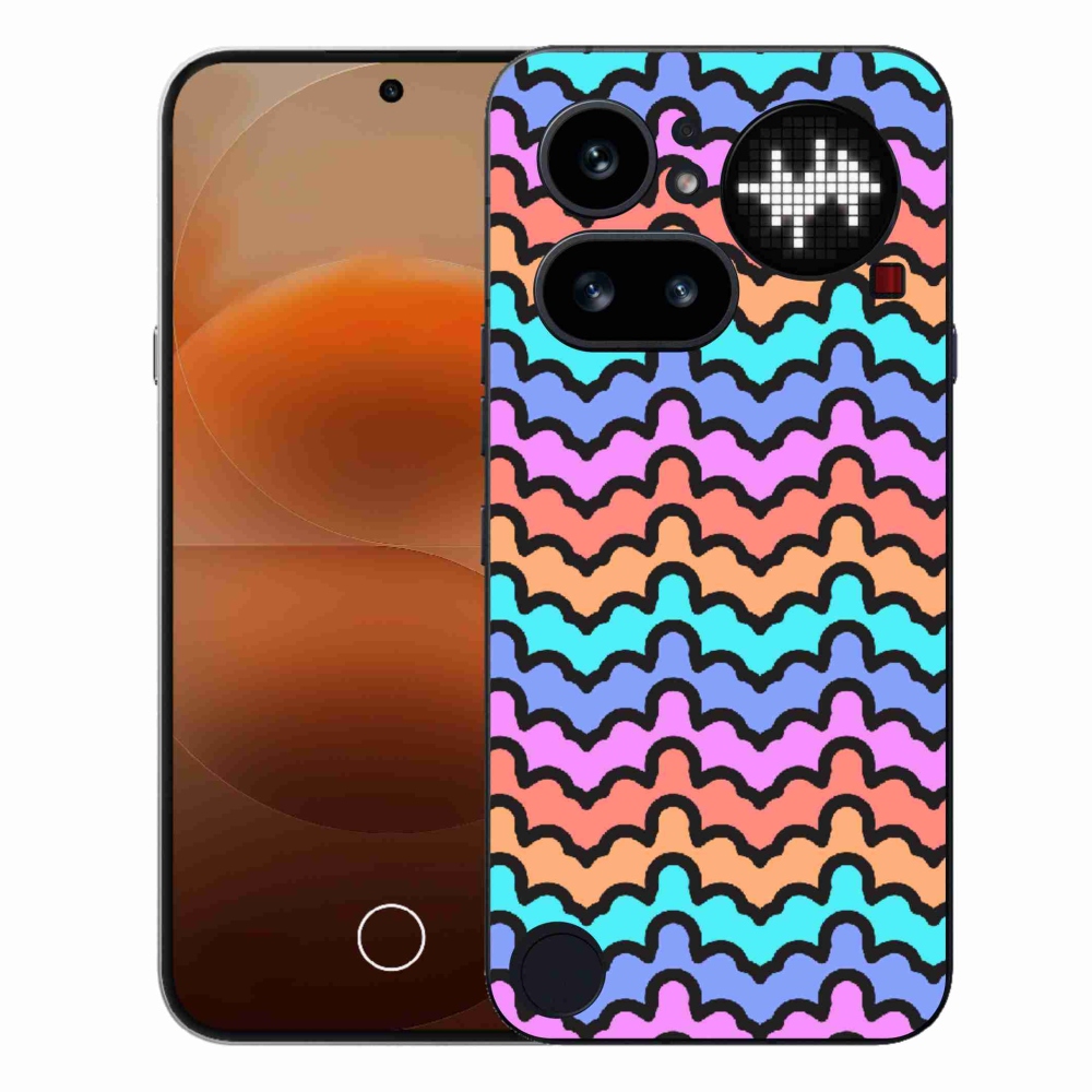 Zselés borítás mmCase a Nothing Phone (4a) - absztrakt motívum 30