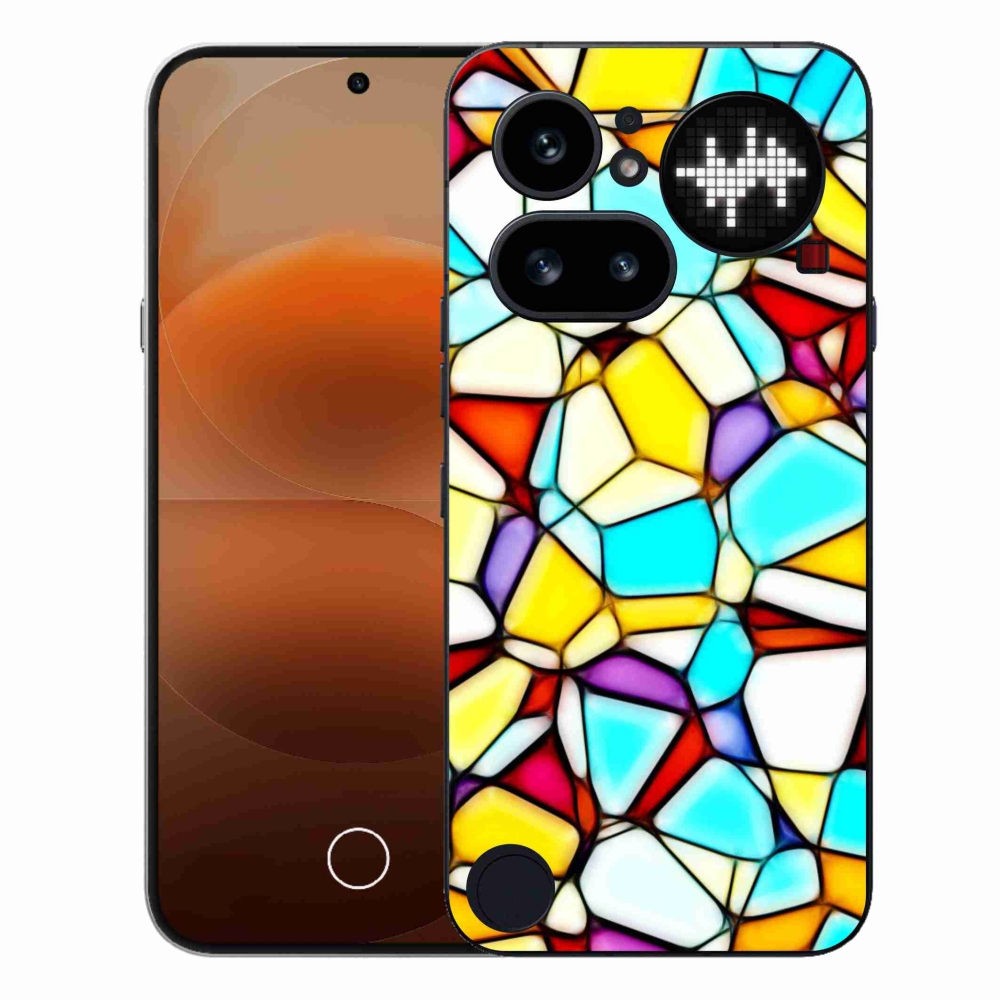 Zselés borító mmCase a Nothing Phone (4a) - absztrakt motívum 40