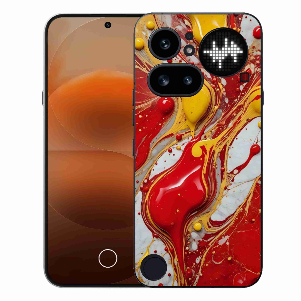 Zselés borítás mmCase a Nothing Phone (4a) számára - absztrakt motívum 42