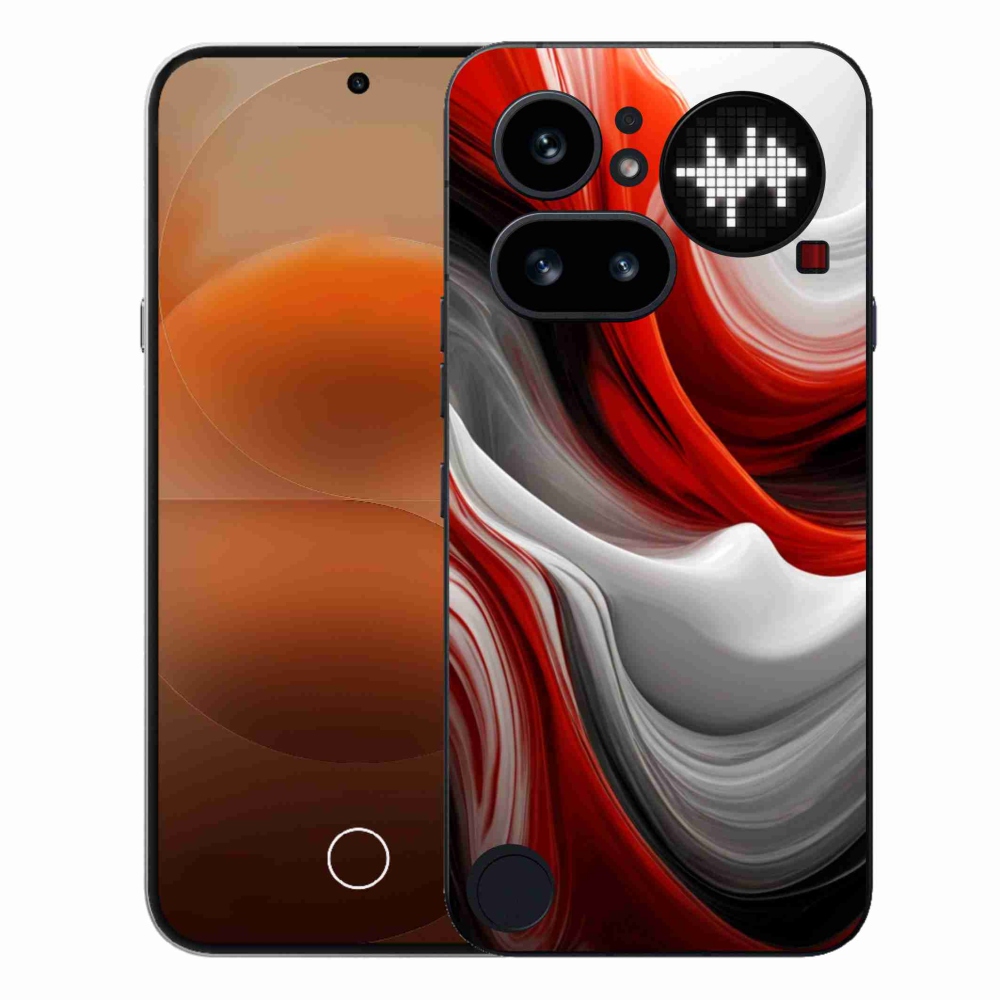 Zselés borítás mmCase a Nothing Phone (4a) számára - absztrakt motívum 47