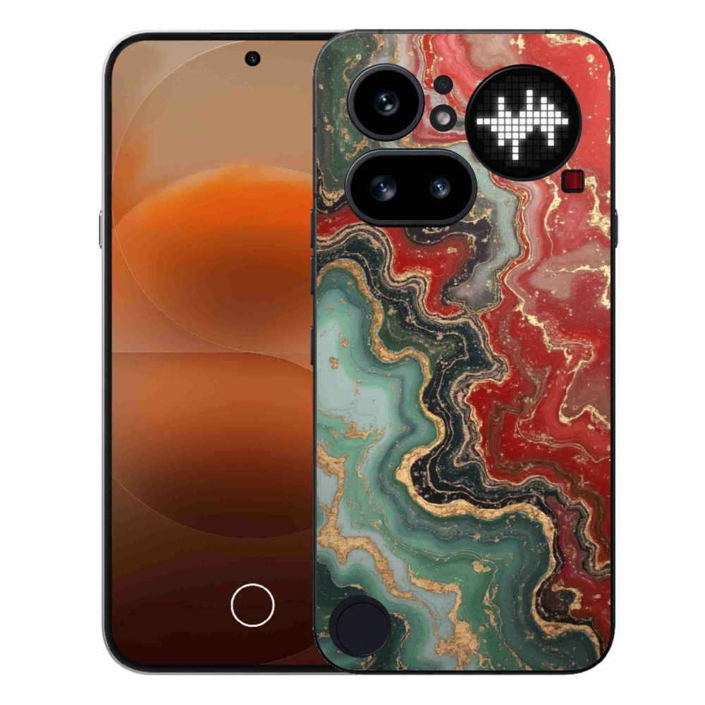Zselés borító mmCase a Nothing Phone (4a) - absztrakt motívum 55