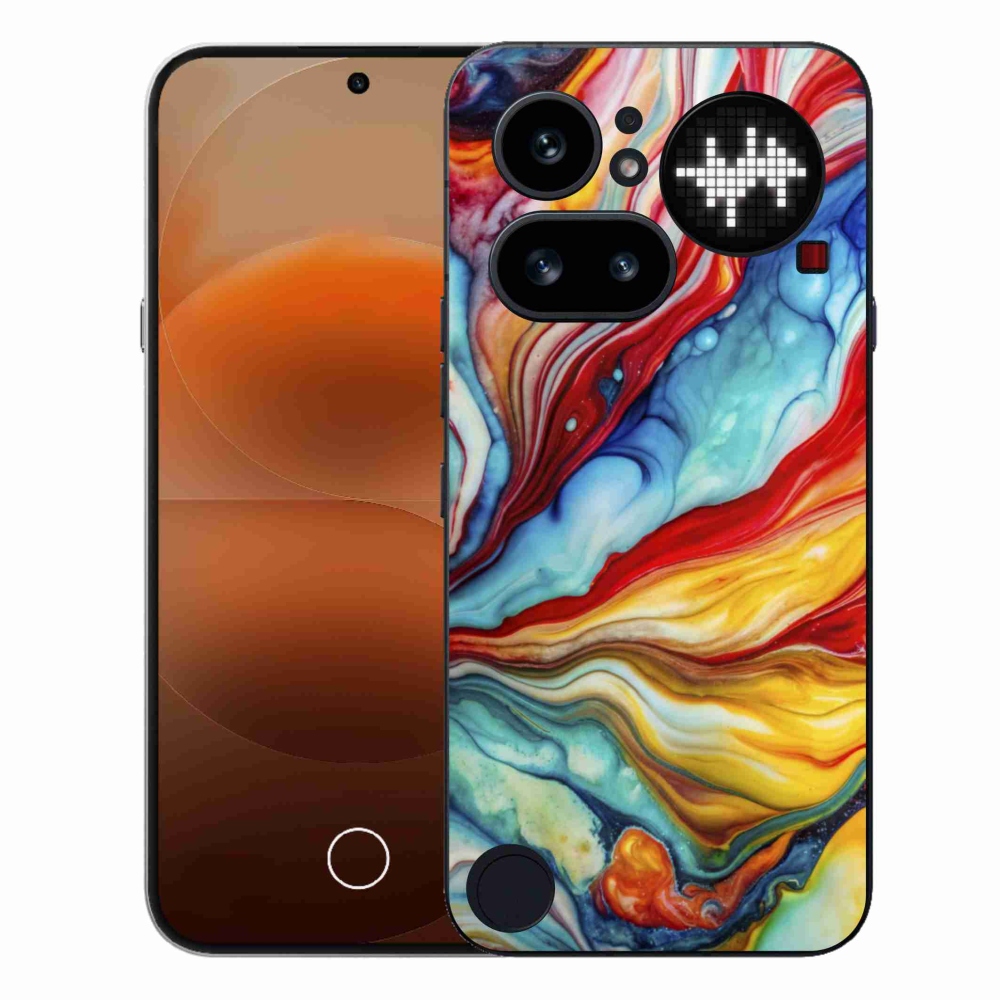 Zselés borítás mmCase a Nothing Phone (4a) számára - absztrakt motívum 58