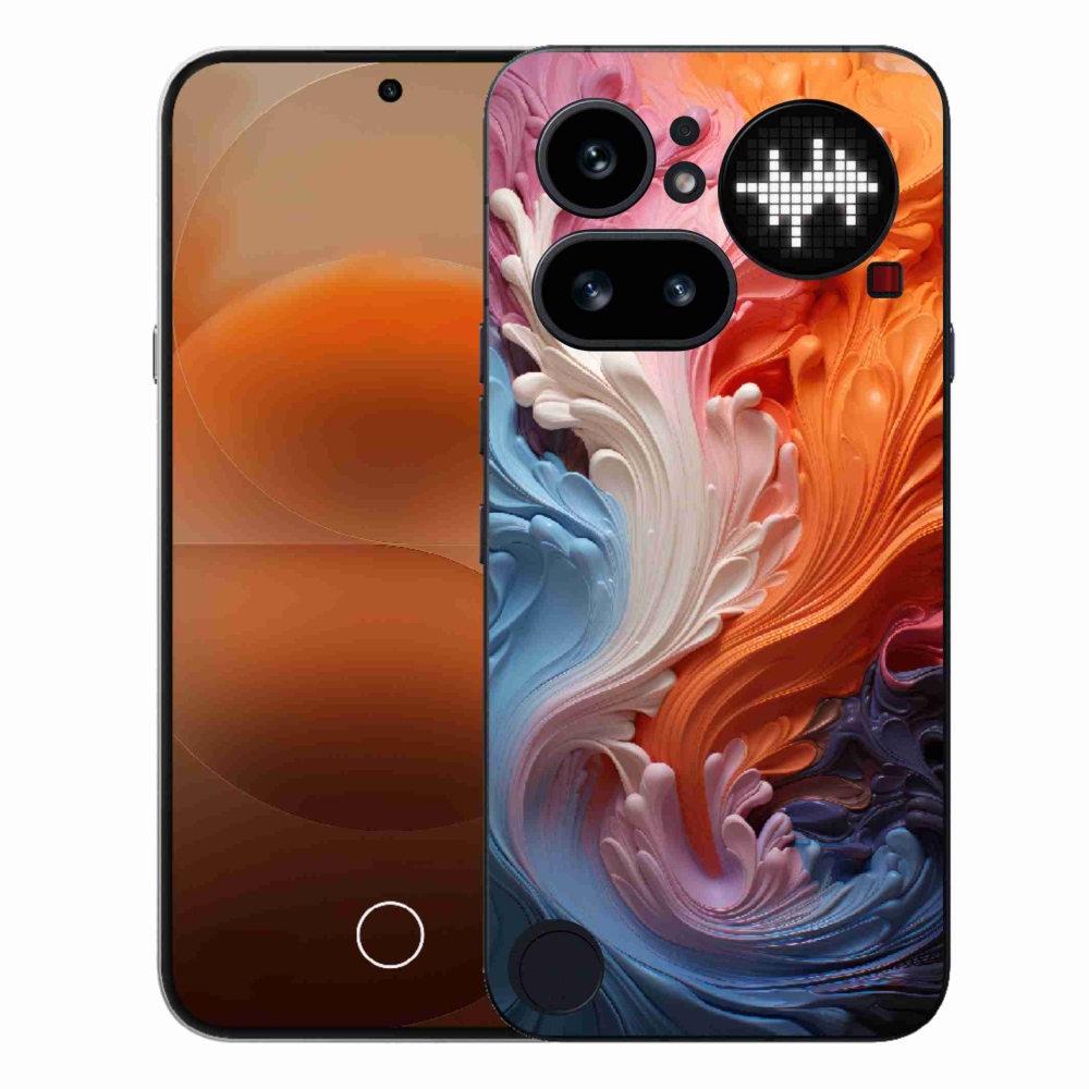 Zselés borító mmCase a Nothing Phone (4a) - absztrakt motívum 8