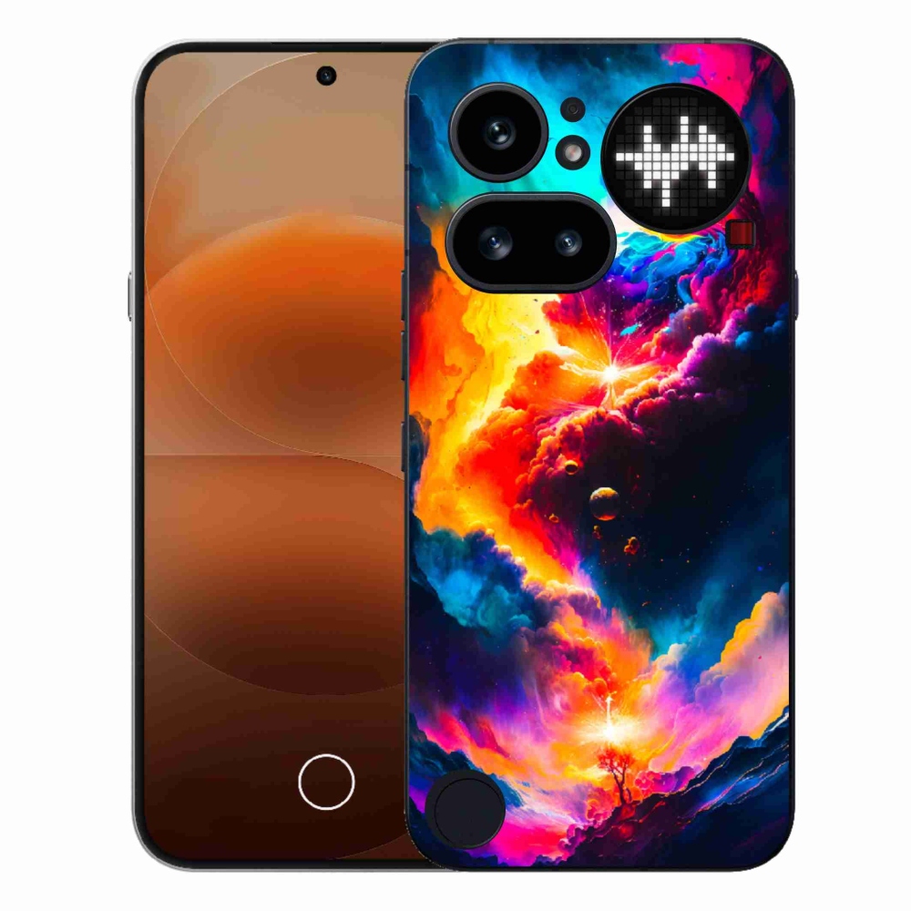Zselés borítás mmCase a Nothing Phone (4a) számára - absztrakt motívum