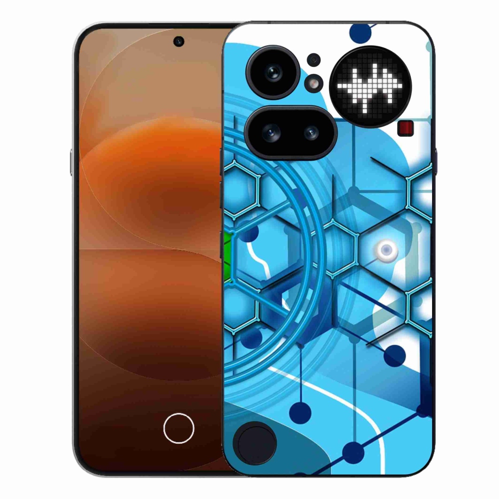 Zselés borító mmCase a Nothing Phone (4a) készülékhez - absztrakt minta 2