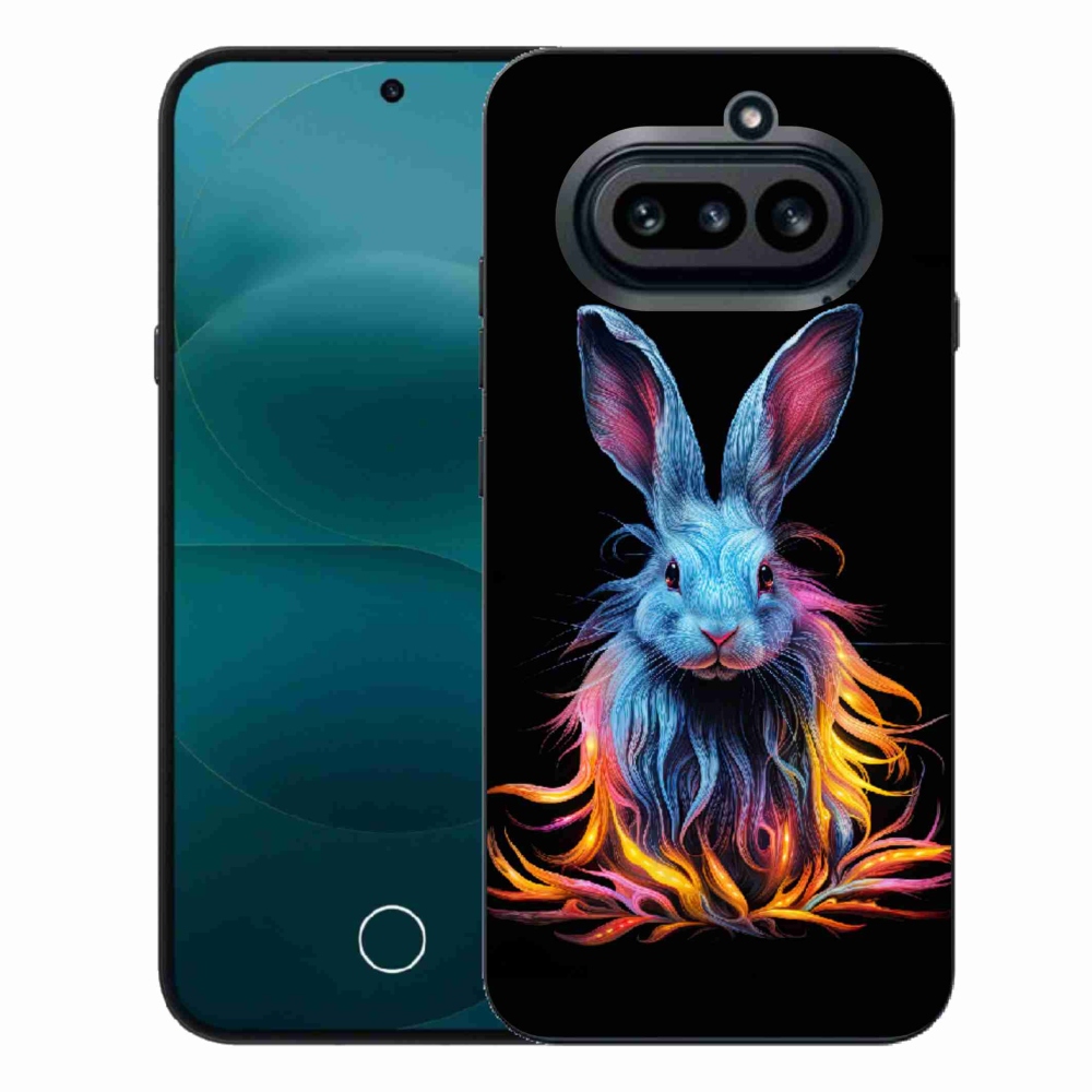 Zselés borítás mmCase for Nothing Phone (4a) - absztrakt nyuszi