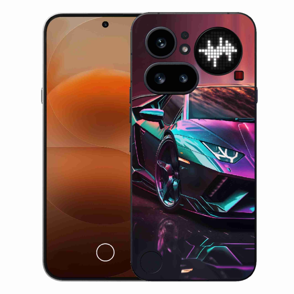 Zselés borítás mmCase a Nothing Phone (4a) - autó 8
