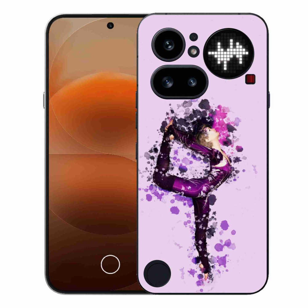 Zselés tok mmCase a Nothing Phone (4a) - balerina