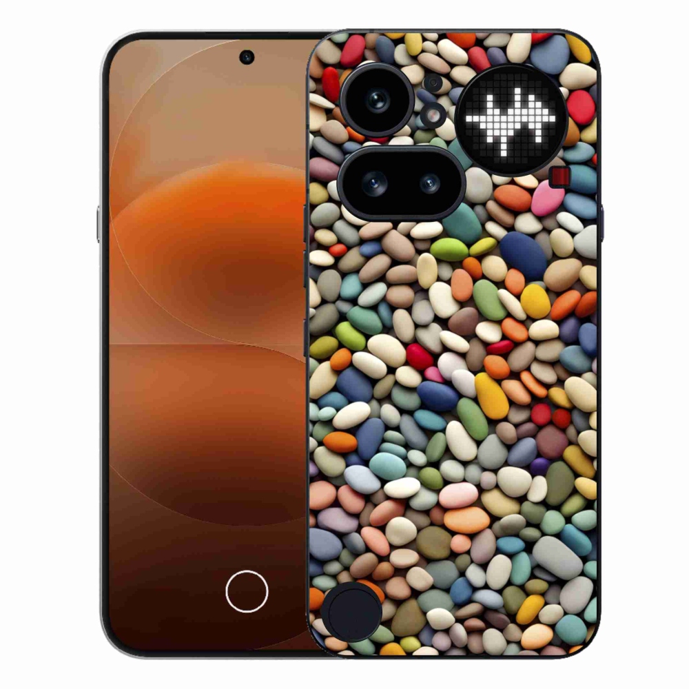 Gél borító mmCase for Nothing Phone (4a) - színes strasszkövek 2