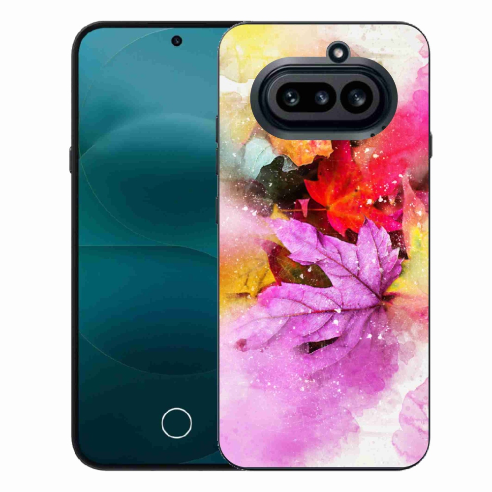Zselés borító mmCase for Nothing Phone (4a) - színes levelek