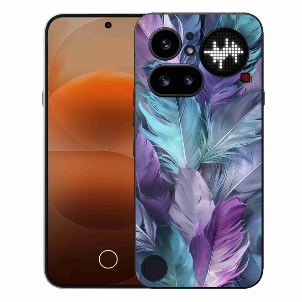 Zselés borító mmCase a Nothing Phone (4a) - színes toll 2