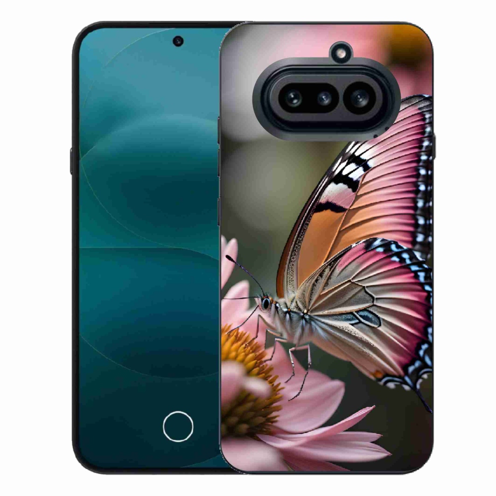 Zselés borító mmCase a Nothing Phone (4a) készülékhez - színű pillangó