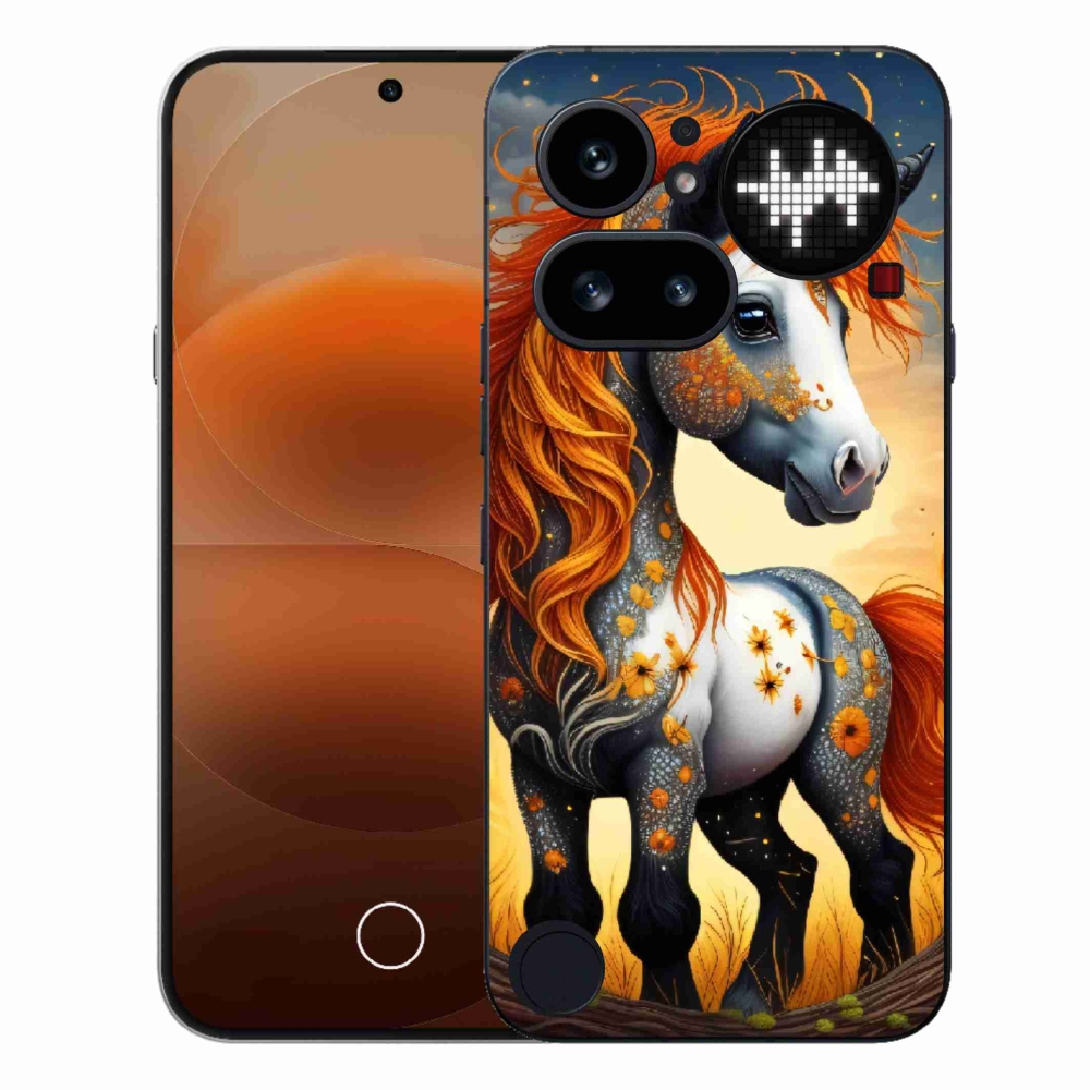 Zselés borítás mmCase a Nothing Phone (4a) - színes póni