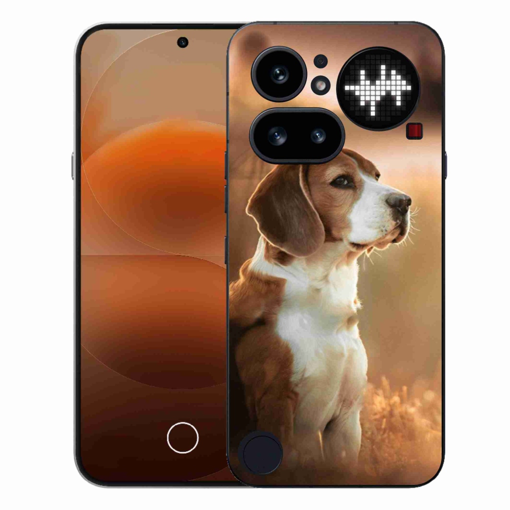 Zselés tok mmCase a Nothing Phone (4a) készülékhez - bézs színű