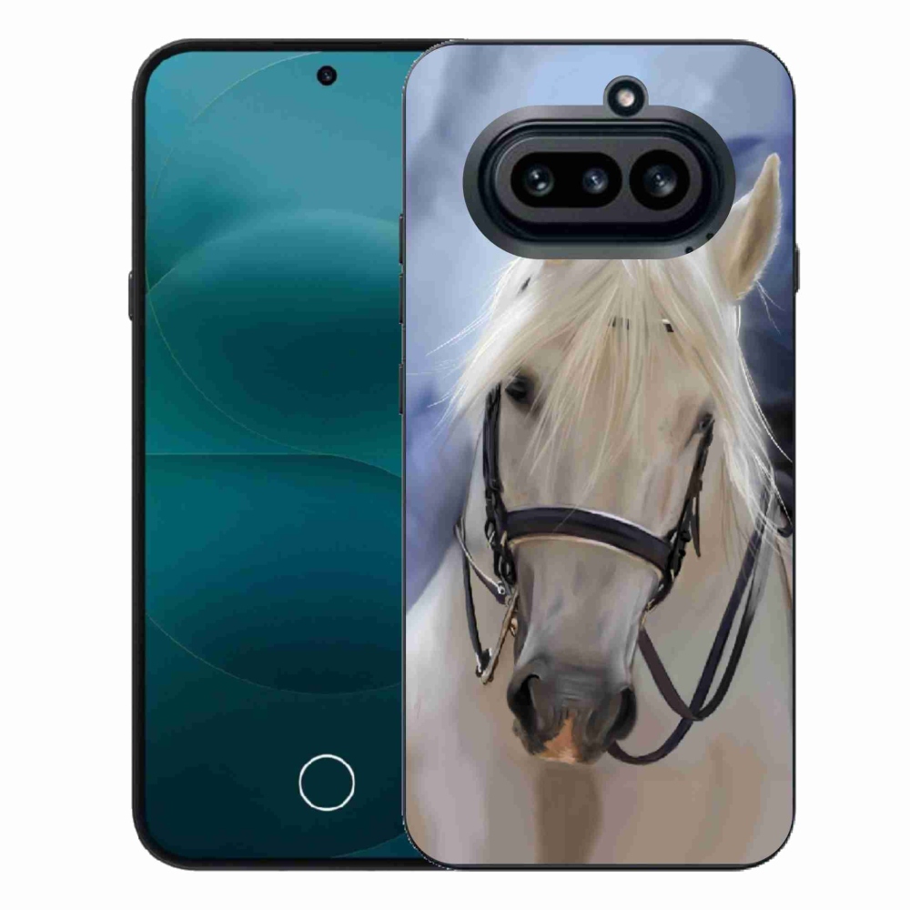Zselés tok mmCase a Nothing Phone (4a) - fehér ló