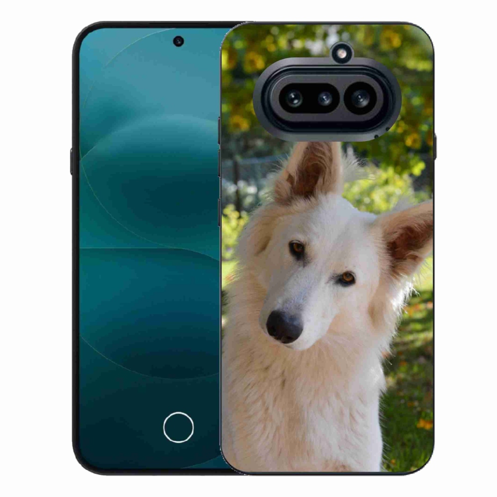 Zselés borítás mmCase a Nothing telefonhoz (4a) - Fehér svájci juhász 1