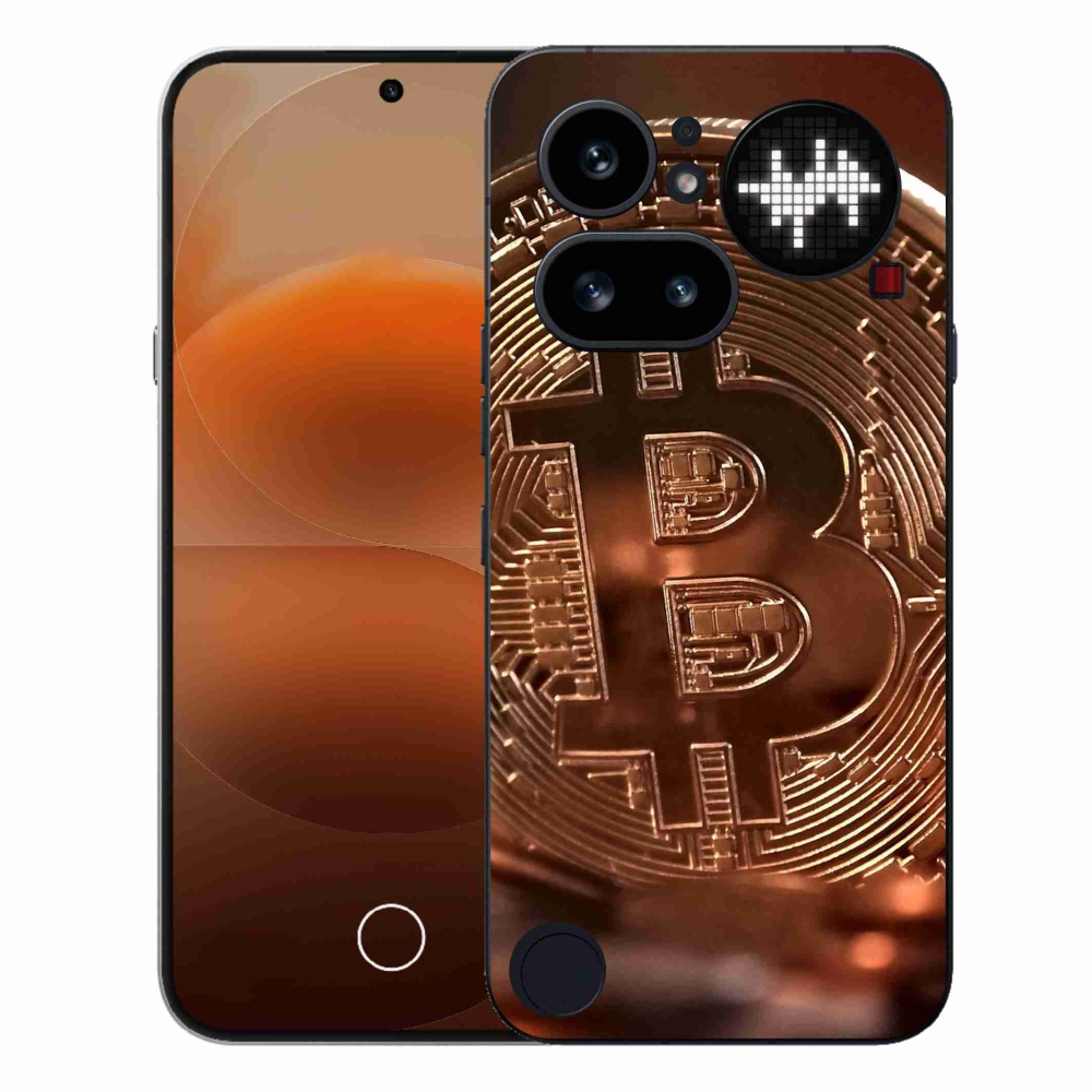 Zselés borítás mmCase a Nothing Phone (4a) - bitcoin