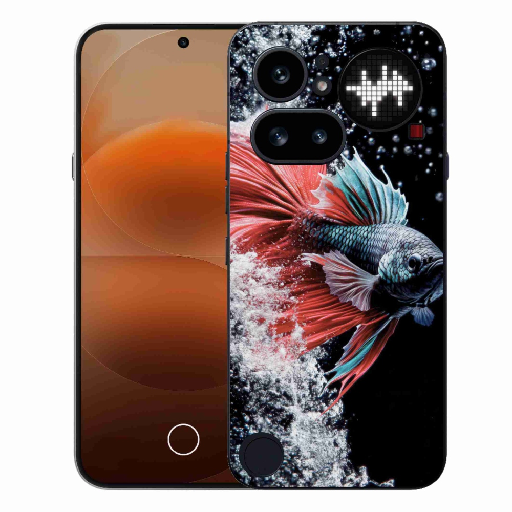 Zselés borító mmCase a Nothing Phone (4a) - harcos nő tarka