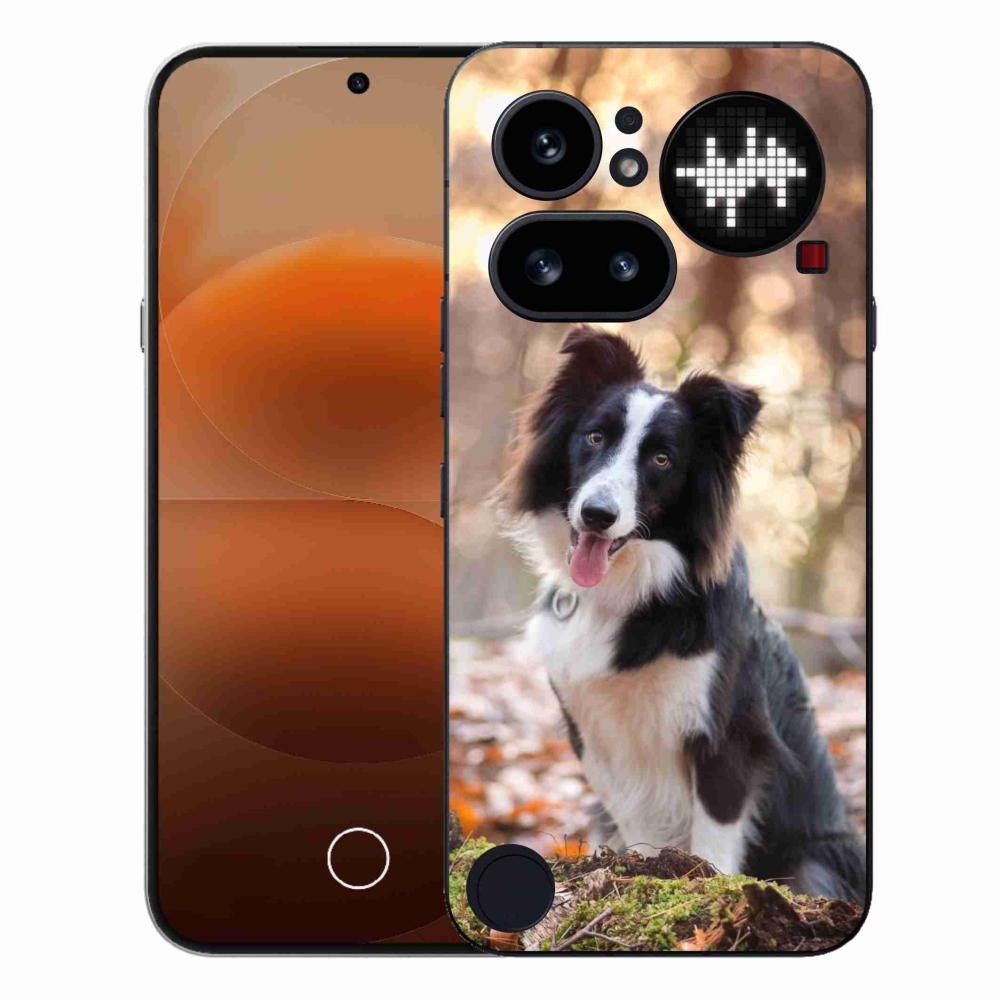 Zselés borító mmCase for Nothing Phone (4a) - border colie 1
