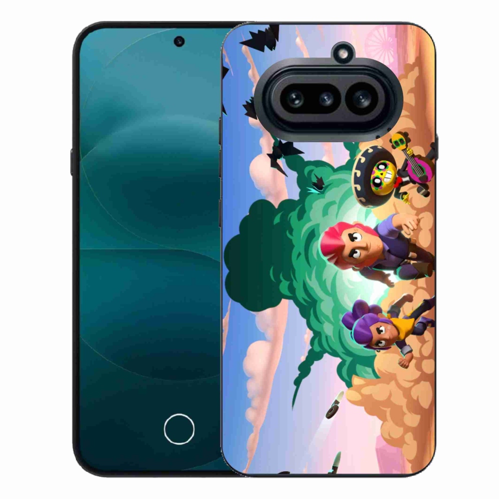 Gél borítás mmCase for Nothing Phone (4a) - bravúros csillagok