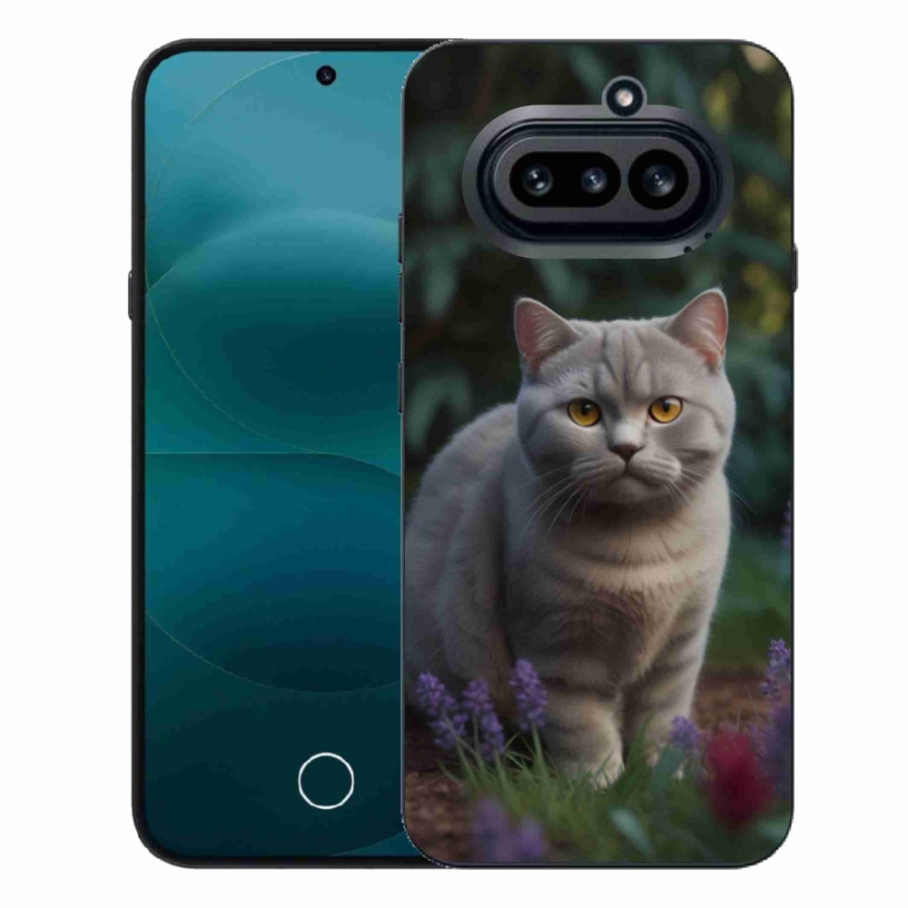 Zselés borítás mmCase a Nothing Phone-hoz (4a) - Brit macska