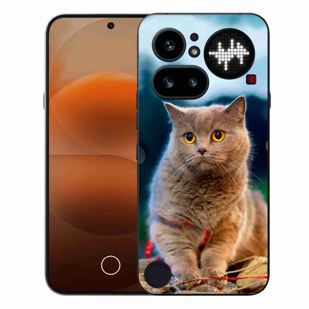 Zselés borítás mmCase a Nothing Phone (4a) készülékhez - Brit kék 2