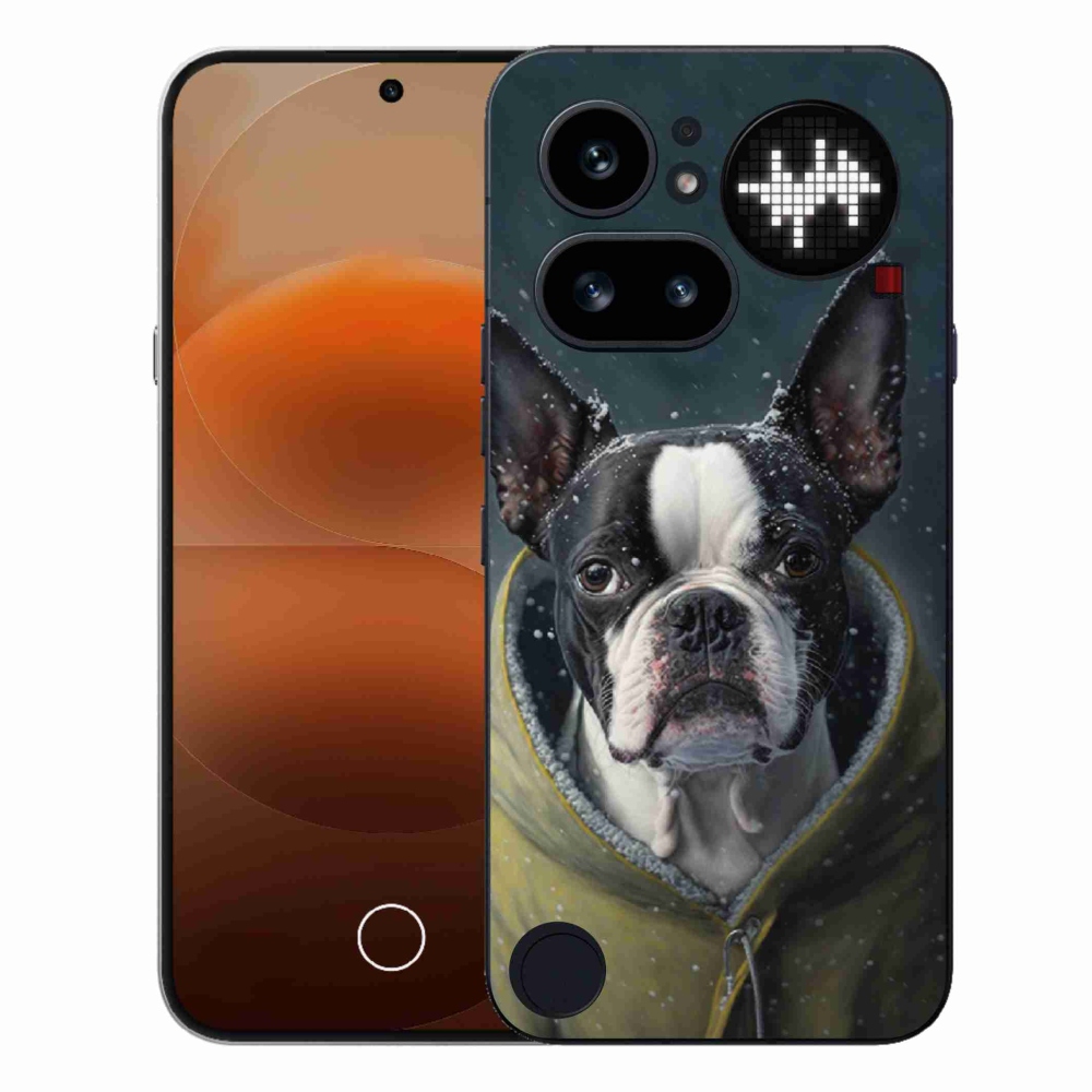 Zselés borítás mmCase a Nothing telefonhoz (4a) - bulldog