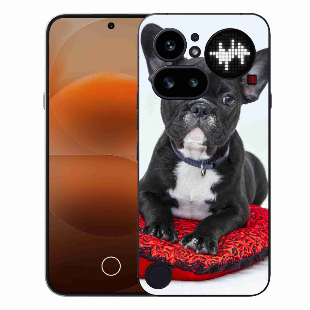 Zselés borítás mmCase a Nothing telefonhoz (4a) - bulldog