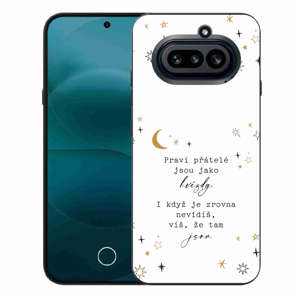 Zselés borító mmCase a Nothing Phone (4a) - idézem 6 fehér háttérrel