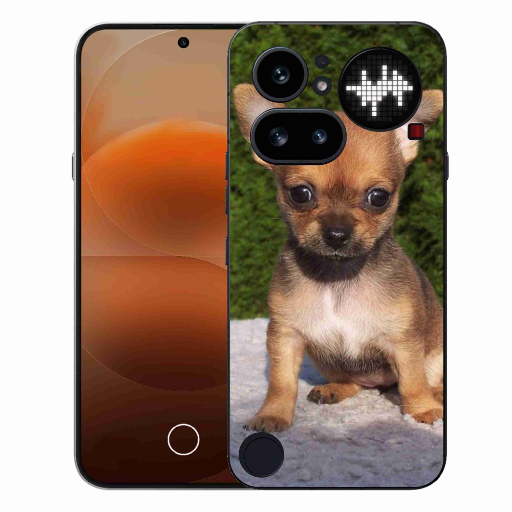 Zselés borítás mmCase a Nothing Phone (4a) - chihuahua 3