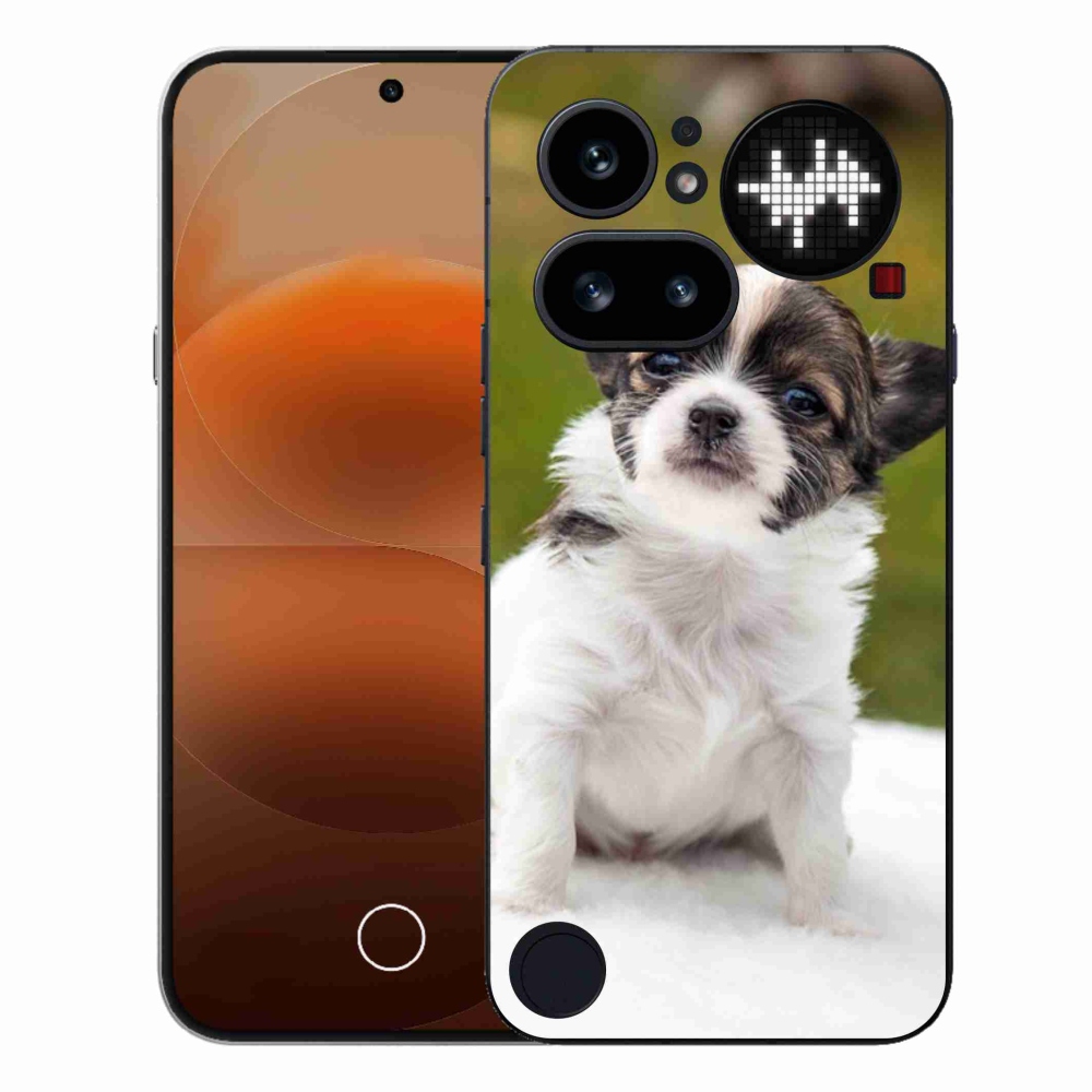 Zselés borítás mmCase a Nothing Phone (4a) - chihuahua 4