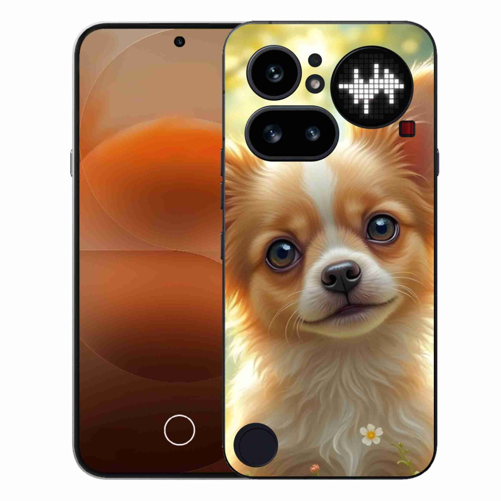 Zselés borítás mmCase a Nothing Phone (4a) - chihuahua 5