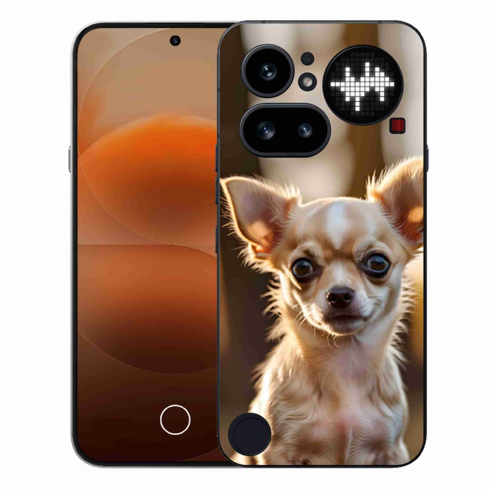 Zselés borítás mmCase a Nothing Phone (4a) - chihuahua 6