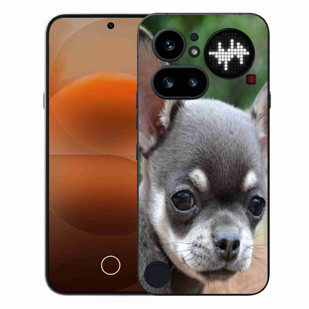 Zselés borítás mmCase a Nothing Phone (4a) - chihuahua