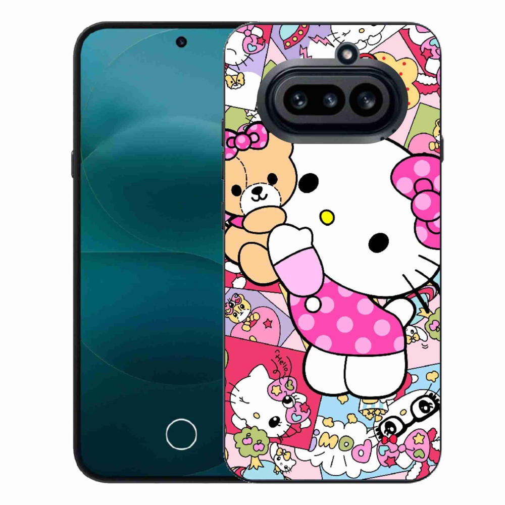 Zselés borító mmCase a Nothing Phone (4a) - aranyos cica