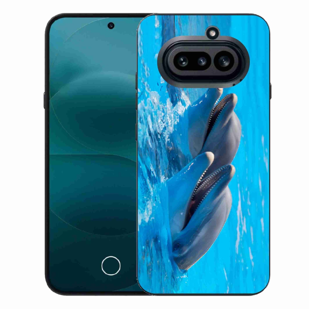 Zselés borítás mmCase a Nothing Phone (4a) - delfinek