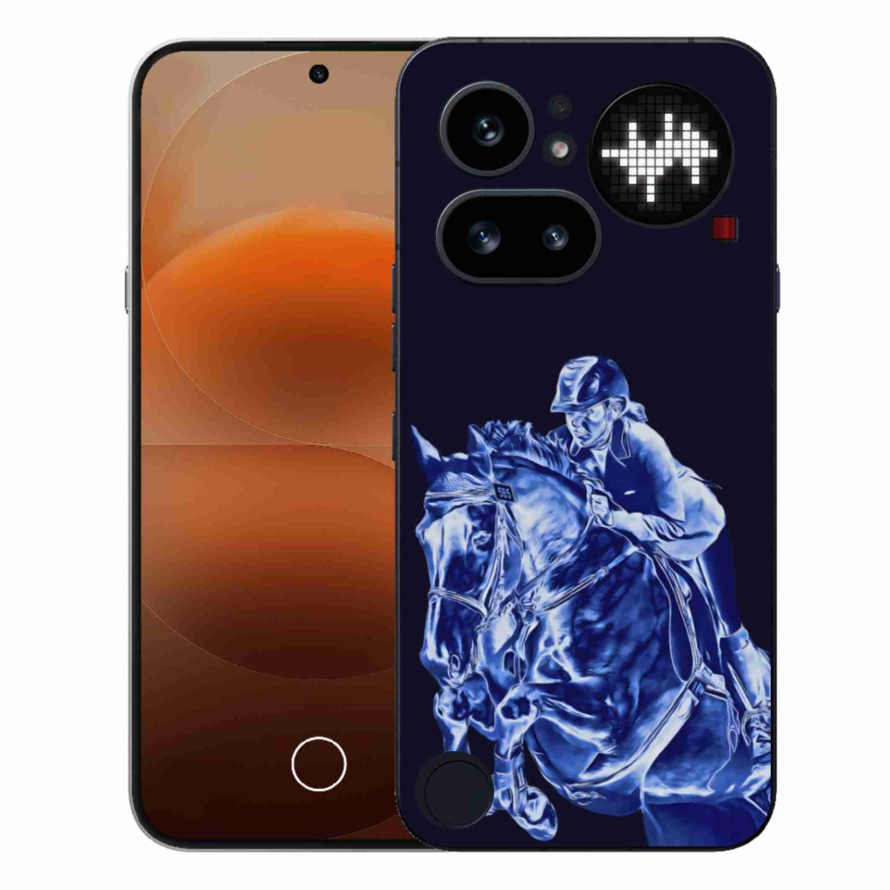 Zselés borítás mmCase a Nothing Phone (4a) - versenylóhoz