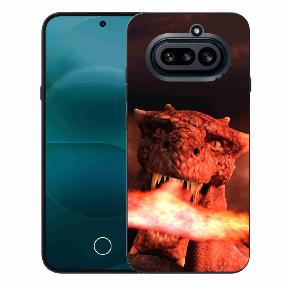Zselés borítás mmCase a Nothing Phone (4a) - sárkány