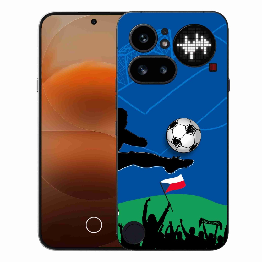 Zselés borítás mmCase a Nothing Phone (4a) - futballszurkolóknak