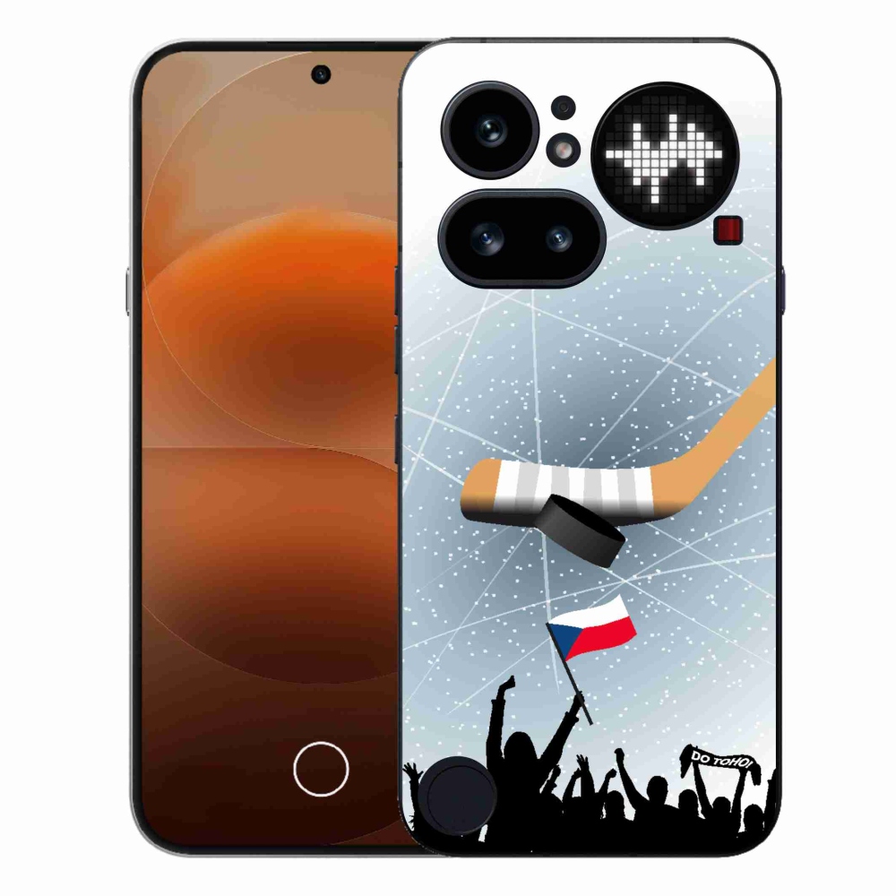 Zselés borítás mmCase a Nothing Phone (4a) - hoki szurkolóknak