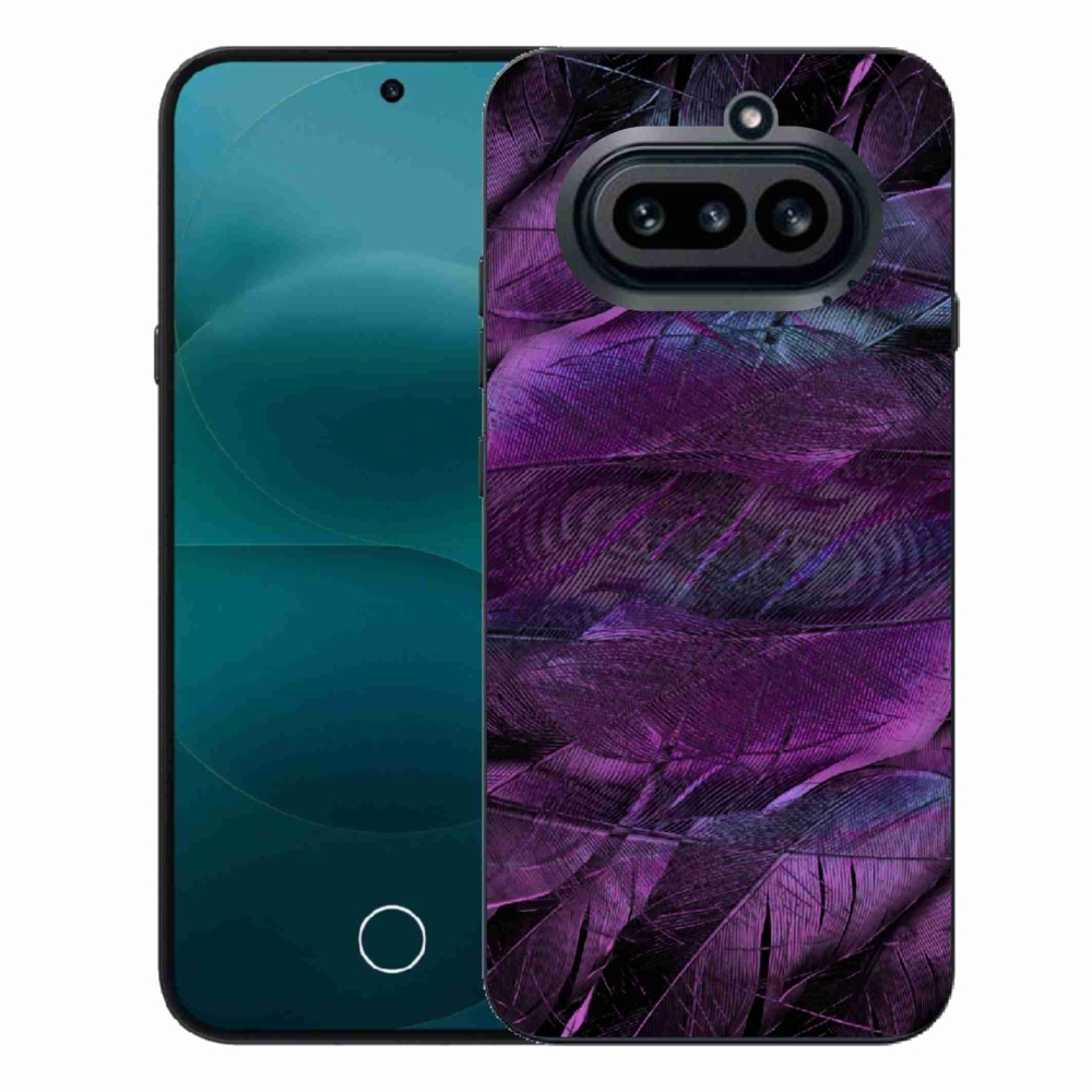 Zselés tok mmCase a Nothing Phone-hoz (4a) - lila tollak